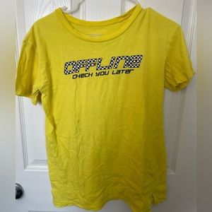 Yellow Big T-Shirt